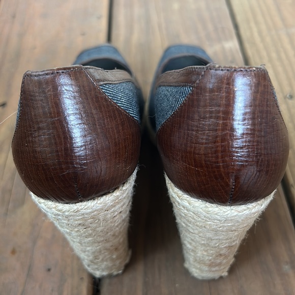 FENDI Vintage Denim Espadrilles 7.5 - Picture 10 of 10